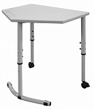 Пятиугольный стол ШСТ19 столешница пластик фото