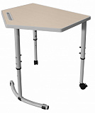 Пятиугольный стол ШСТ59 столешница МДФ фото