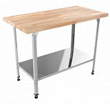 Стол кондитерский "Профи" СКПП 1100х700х860 мм (Береза) фото